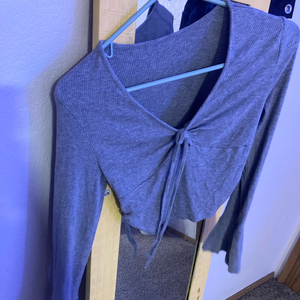 Gray Women's Top